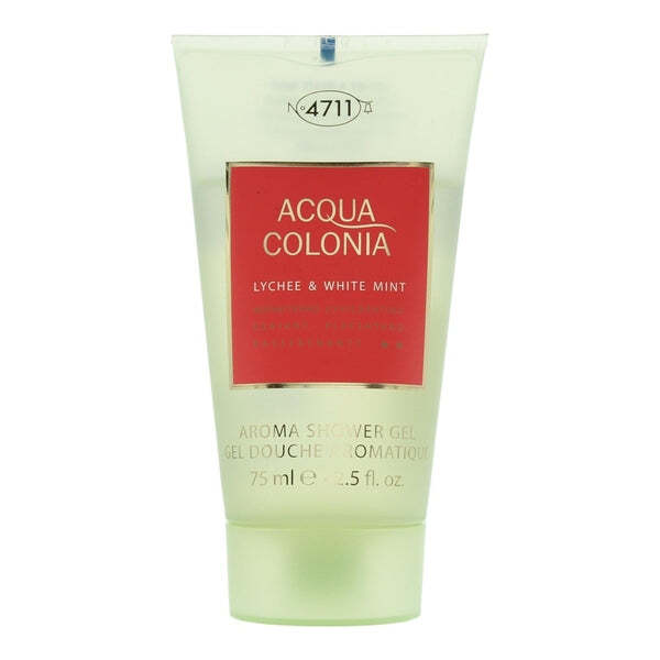 4711 Acqua Colonia Lychee & White Mint Aroma Shower Gel 75ml