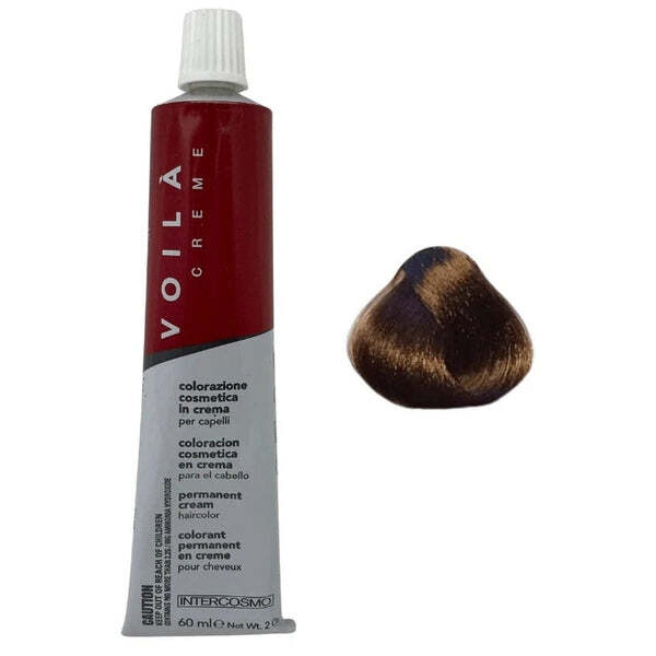 Intercosmo Voila Color 60ml 6.35 Dark Golden Mahogany Blonde