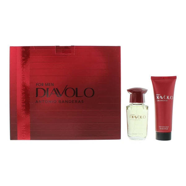 Antonio Banderas Diavolo For Men 50ml EDT + 75ml Aftershave