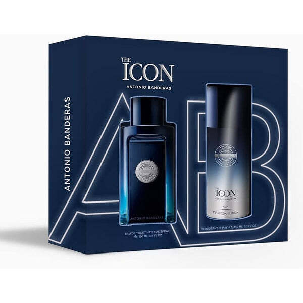 Antonio Banderas The Icon 100ml EDT + 150ml Deodorant Spray