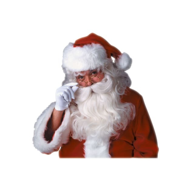 Bristol Novelty Mens Santa Claus Wig Set