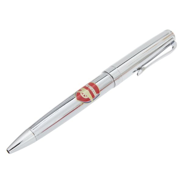 Arsenal FC Official Chrome Football Crest Ball Point Pen