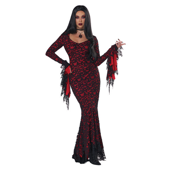 California Costumes Adult Lace Vampire Dress Large