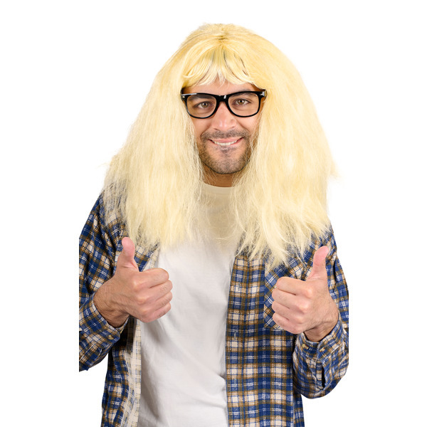 Orion Costumes Adult Nerd Blonde Wig & Glasses Blonde