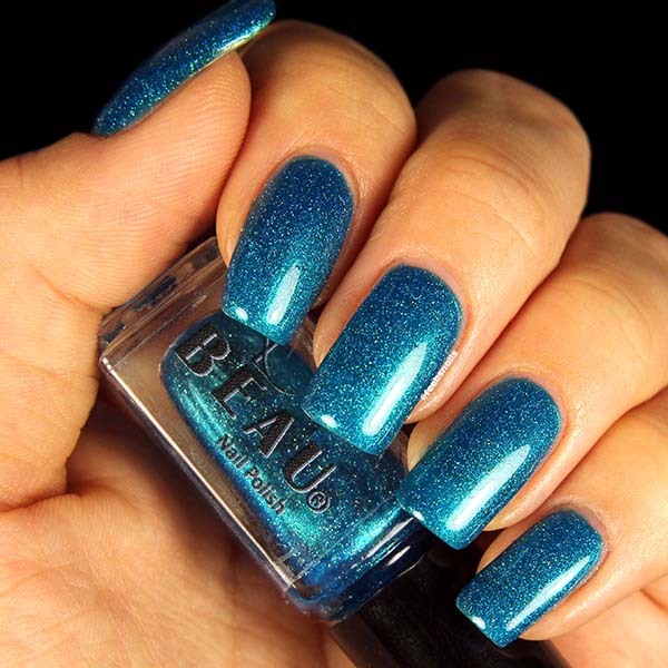 BEAU Polish Blue My Mind Holo Nail Polish 10ml