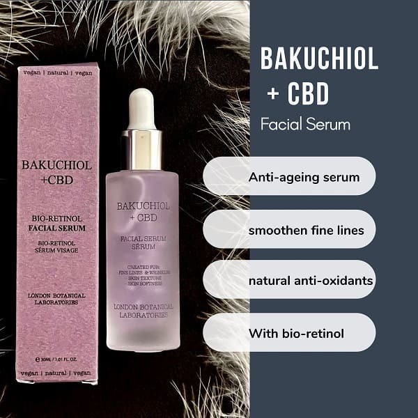 London Botanical Laboratories Bakuchiol + CBD Serum 30ml