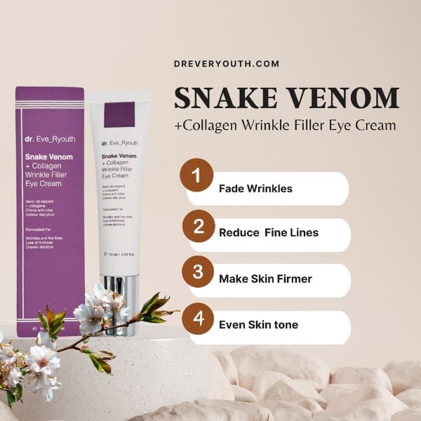 Dr. Eve_Ryouth Snake Venom Collagen Wrinkle Eye Cream