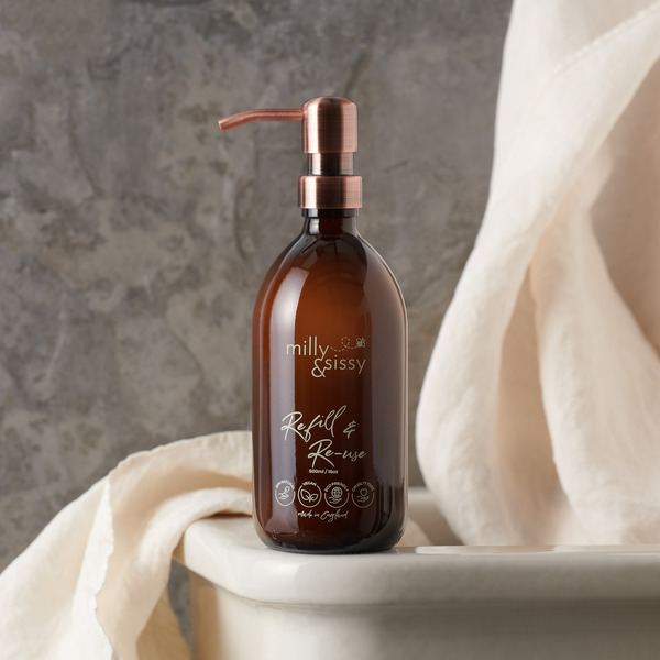 milly&sissy Zero Waste hand Wash Sweet Cherry Refill 40g