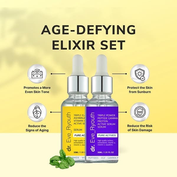 Dr. Eve_Ryouth Vitamin C Serum + Peptide serum