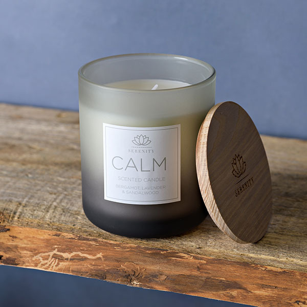 Serenity Calm Candle  Bergamot, Lavender & Sandlewood 270gm