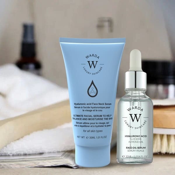 WARDA Hyaluronic Acid Hydration Boost Oil Serum 30ml + Serum