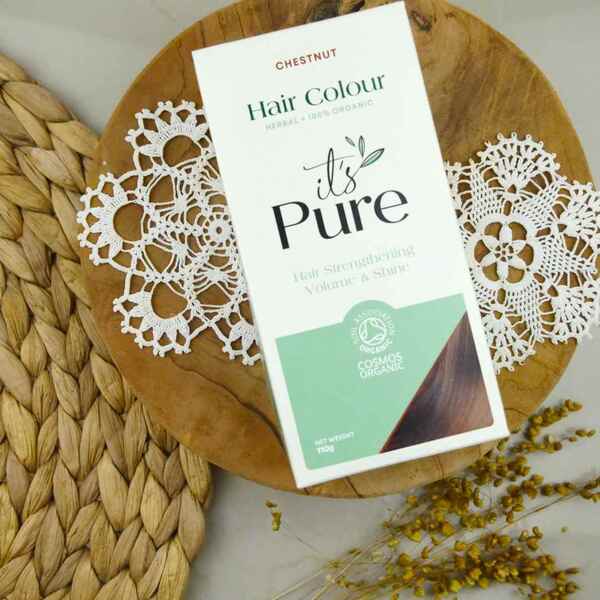 It's Pure Chestnut 100% Organic Natural Hair Dye 110g