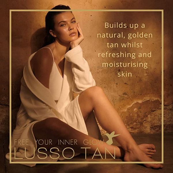 Lusso Tan Golden Glow Face & Hand Tanning Mist 100ml