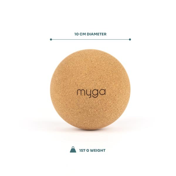 Myga Cork Massage Ball 10cm