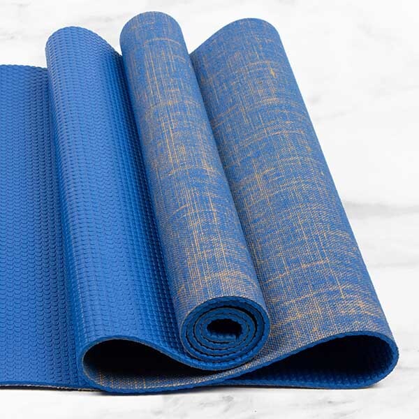 Myga Jute Mat - Blue