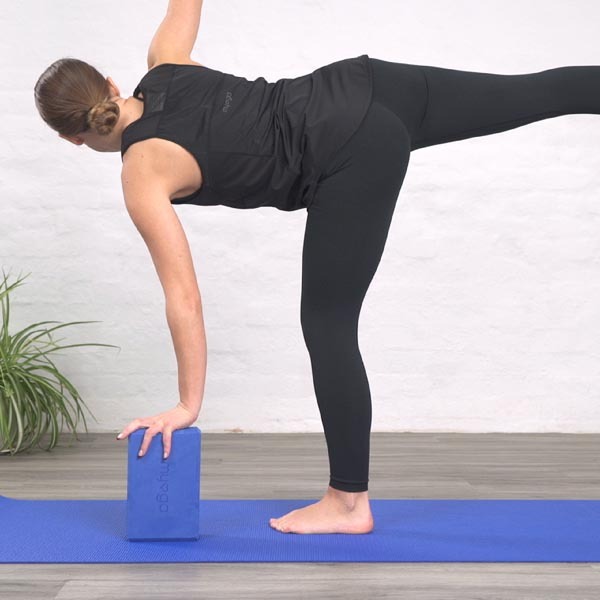 Myga Foam Yoga Block - Royal Blue