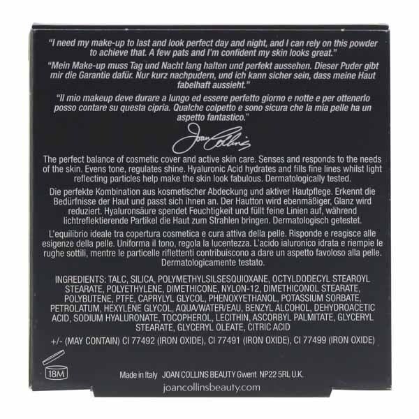 Joan Collins Meticulous Pressed Powder 8g Dark