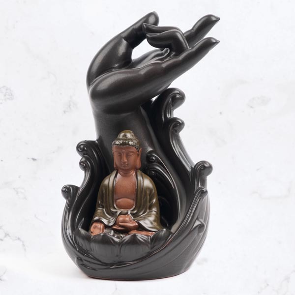 Myga Backflow Incense Burner - Buddha