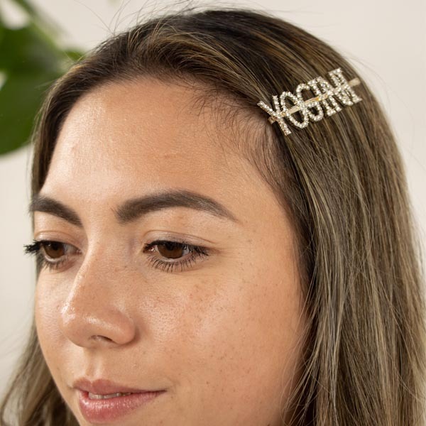 Myga Crystal Yogini Hair Clip