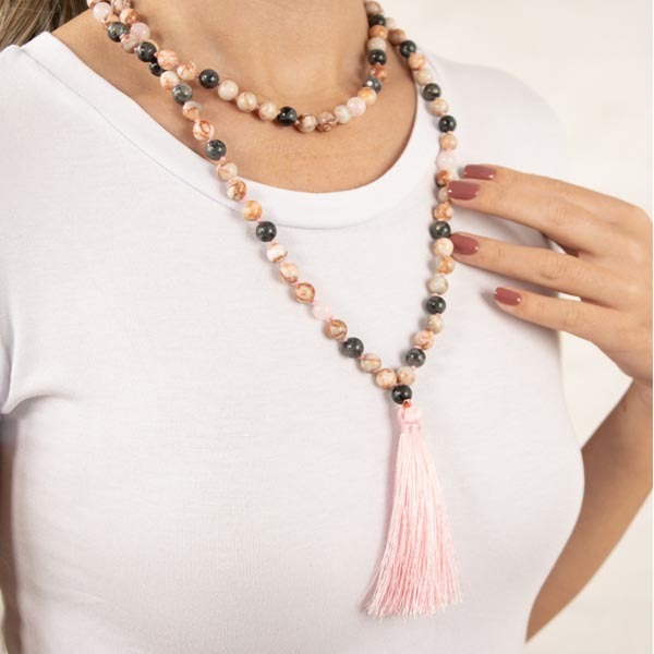 Myga Healing Bead Necklace