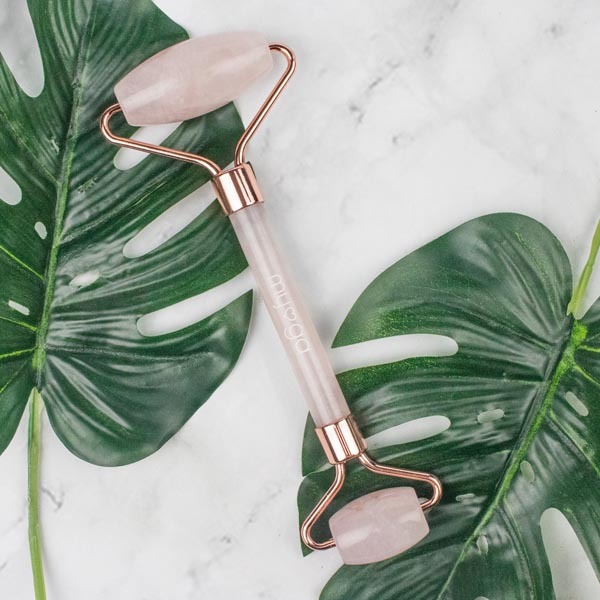 Myga Rose Quartz Facial Roller