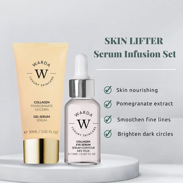 Warda Collagen Eye Serum + Collagen Gel Serum