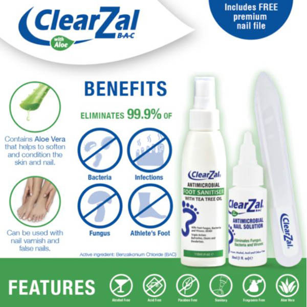 ClearZal Complete Foot & Nail Treament