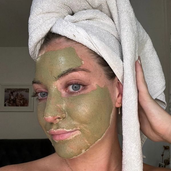 PERL Cosmetics French Green Clay Mask & Calming Mask Oil Set