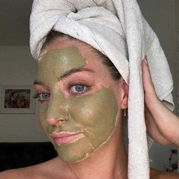 PERL Cosmetics French Green Clay Mask - Glass Refill