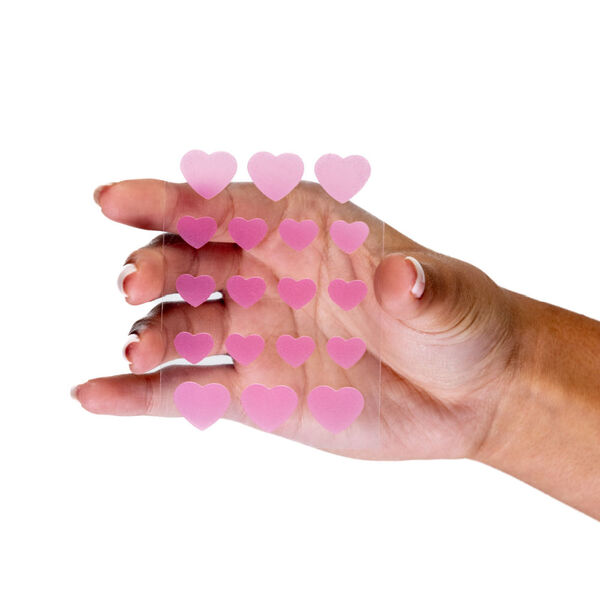 Frilliance Pimple Patches OG Pink Hearts (18 ct/2 sizes)