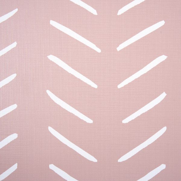 The Tiny Bed Co. Anti-Roll Changing Mat - Castaway (Pink)