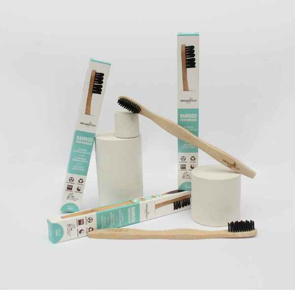 Organically Epic Adult Bamboo Toothbrush - Firm Bristle