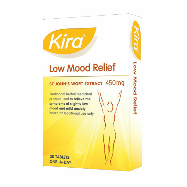 Kira Low Mood Relief St John's Wort Extract 30 Tablets