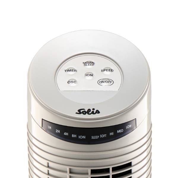 Solis 749 Mini Tower Fan - White