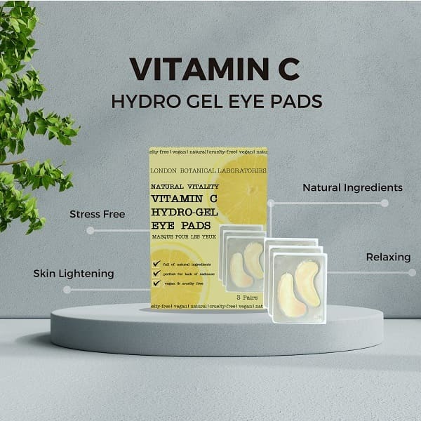 London Botanical Laboratories Vitamin C  Eye Pads X 3