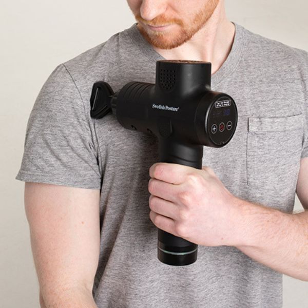 Swedish Posture Massage Gun Pro with LED Control