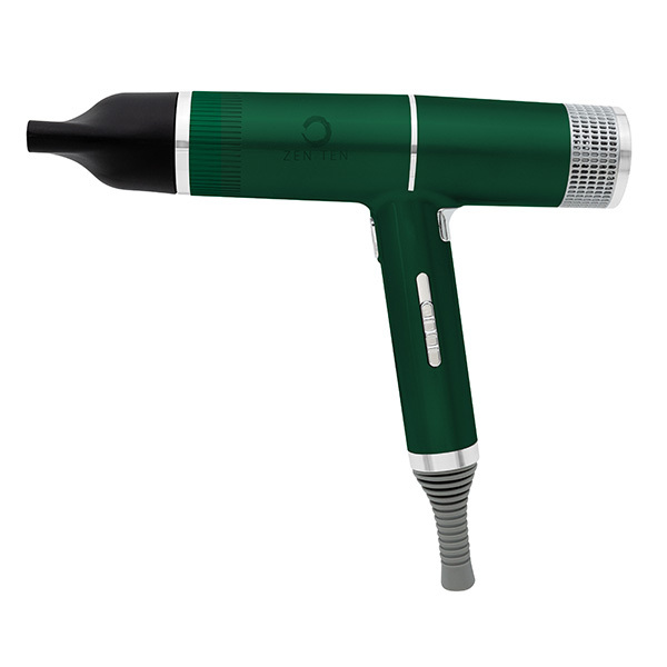 Zenten New Concept T-Shape Lightweight Hair Dryer Green