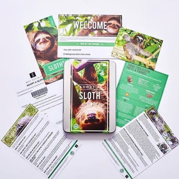 Gift Republic - Adopt a Sloth