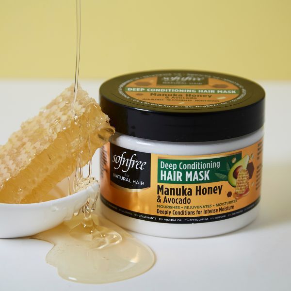 SNF Naturals Deep Cond Hair Mask W/Manuka Honey & Avocado