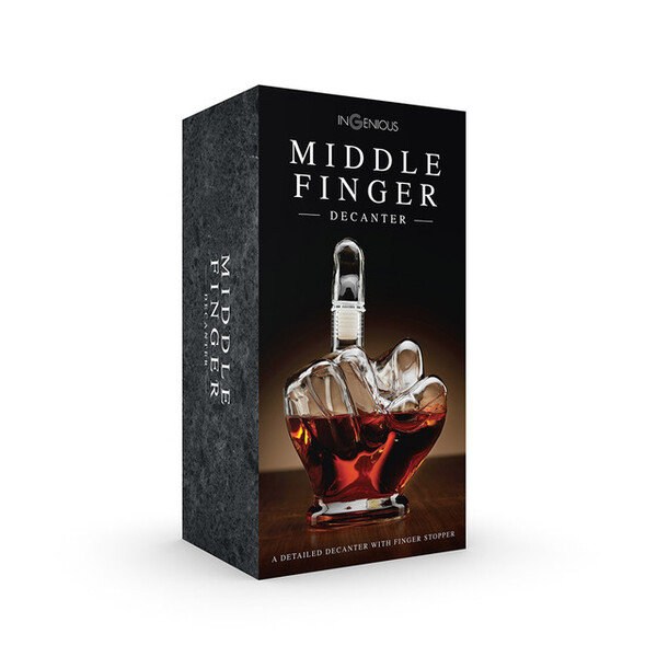 Middle Finger Decanter