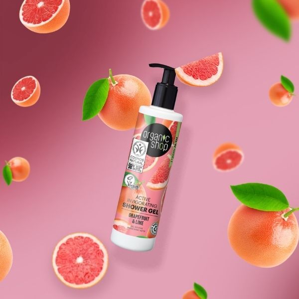 Organic Shop Active Shower Gel Grapefruit & Lime 280ml