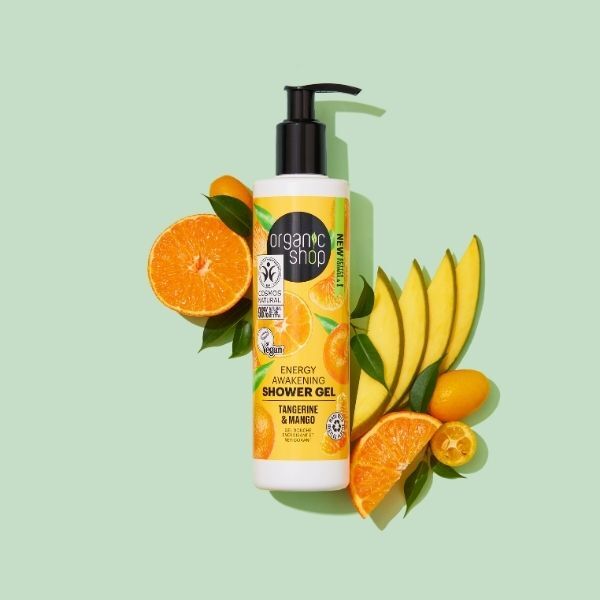 Organic Shop Energy Shower Gel Tangerine & Mango 280ml