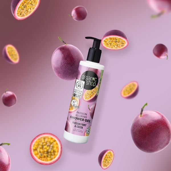 Organic Shop Passion Shower Gel Passion Fruit & Cocoa 280ml