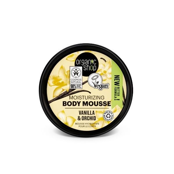 Organic Shop Moisturizing Body Mousse Vanilla & Orchid 250ml