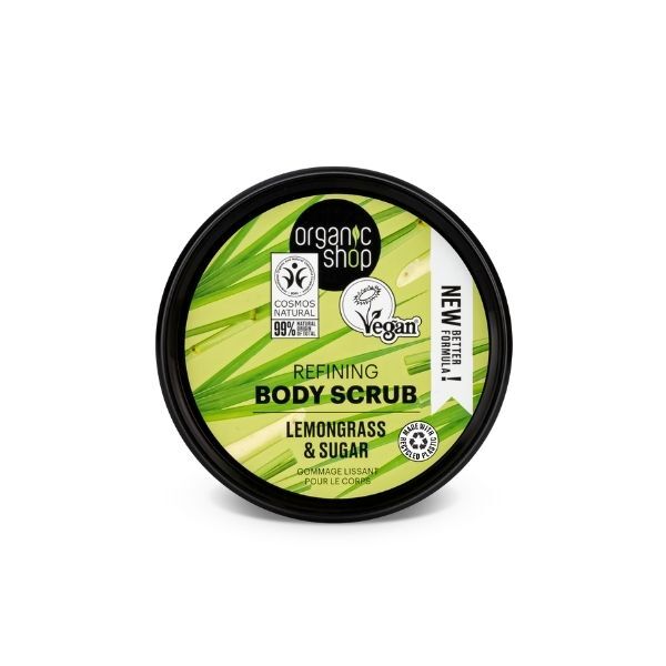 Organic Shop Refining Body Scrub Lemongrass & Sugar 250ml