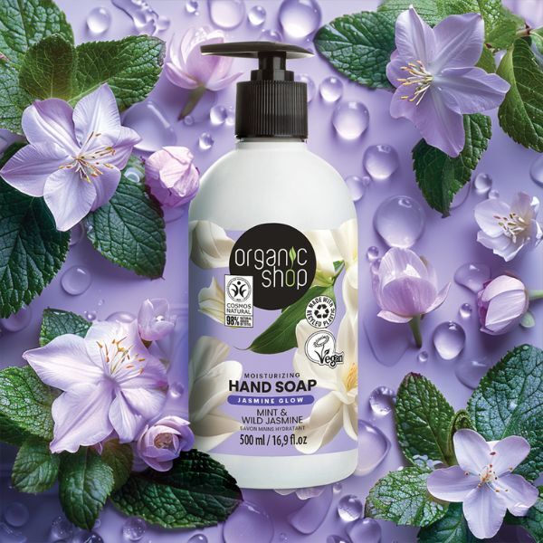 Organic Shop Moisturizing Hand Soap Mint & Jasmine 500ml