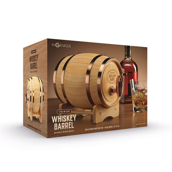 Wooden Keg Whiskey Barrel