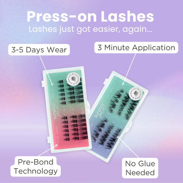 Lola's Lashes Press-on Lashes Subtle Density Starter Kit