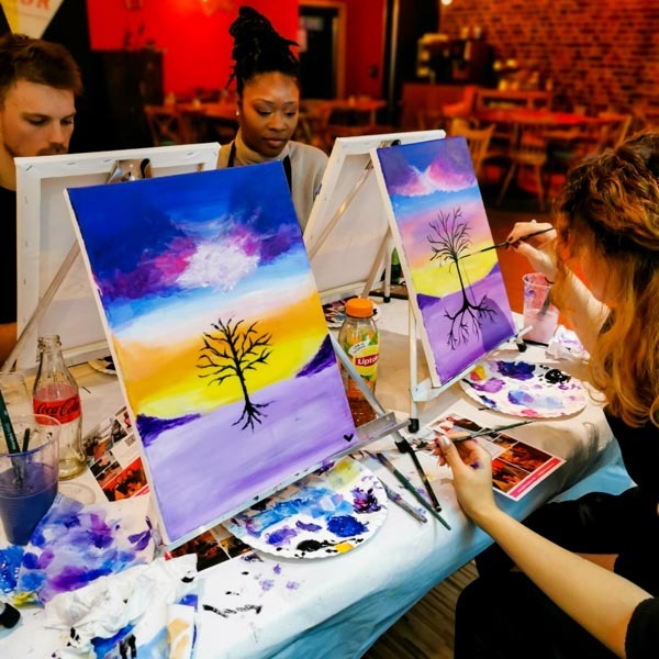 Find Me a Gift Sip and Paint Experience for Two