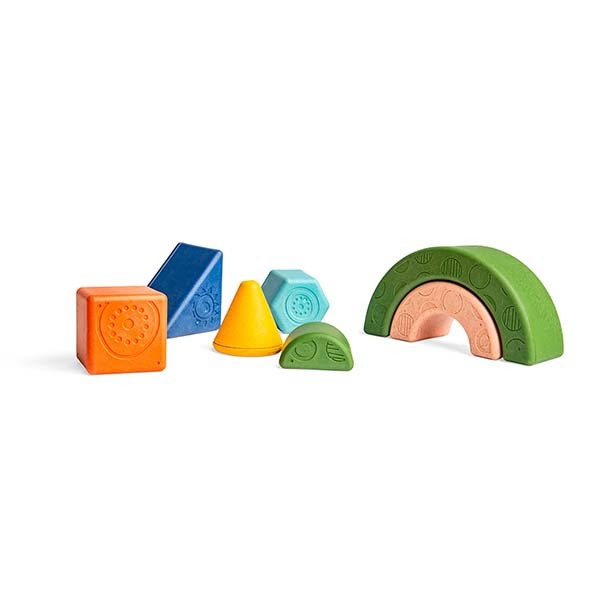 Tiger Tribe 24 Rattle & Stack Blocks Deluxe Pack